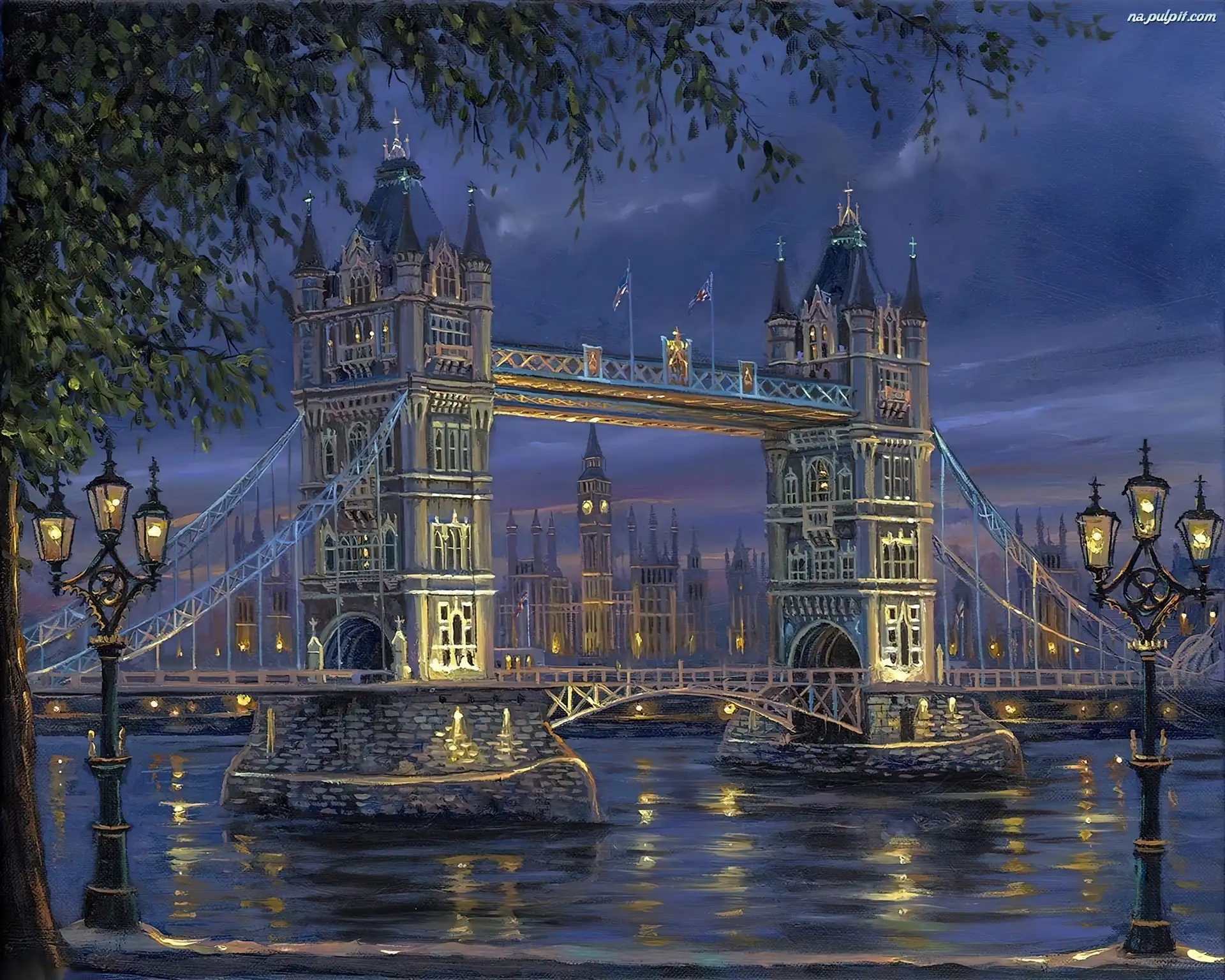 Tower Bridge, Londyn, Anglia, Most