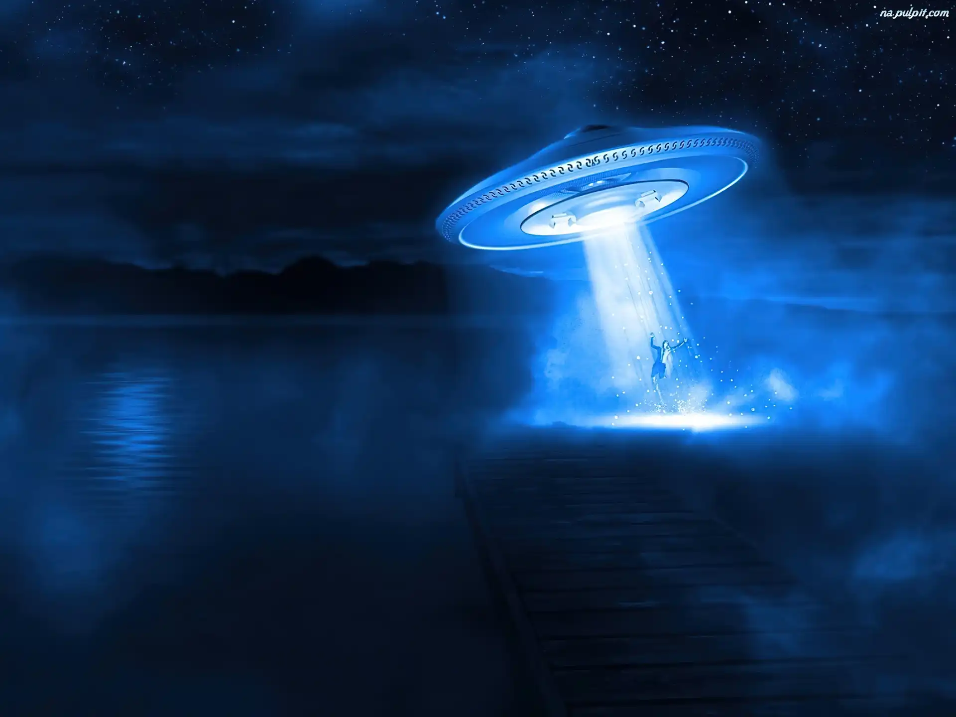Światło, UFO, Łuna